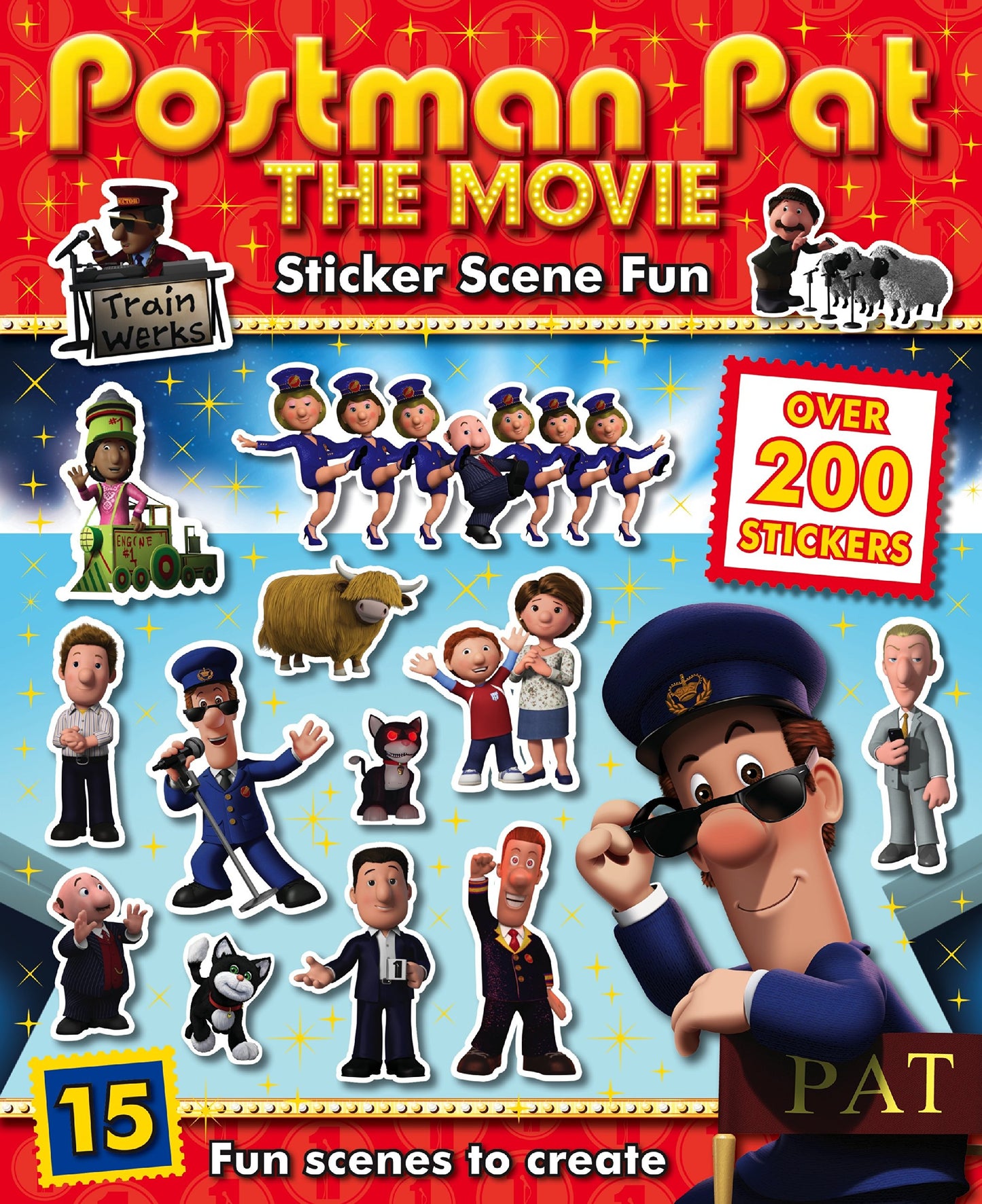 Postman Pat The Movie - Sticker Scene Fun by Igloo Books