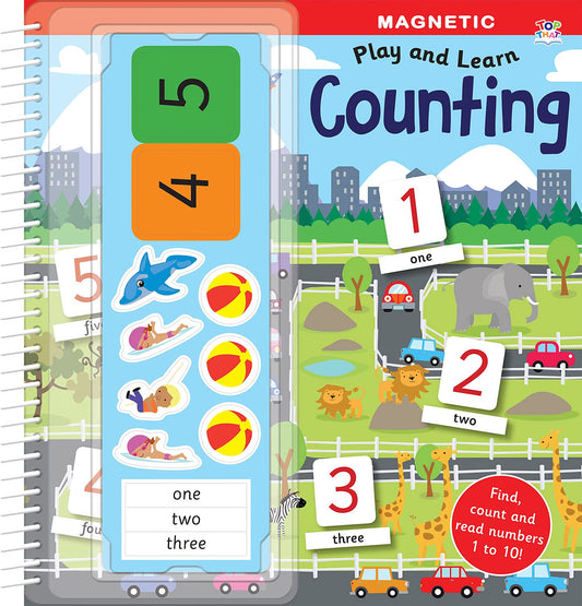 Counting (Wirobound Magnetic Play and Learn) by Linn, Susie