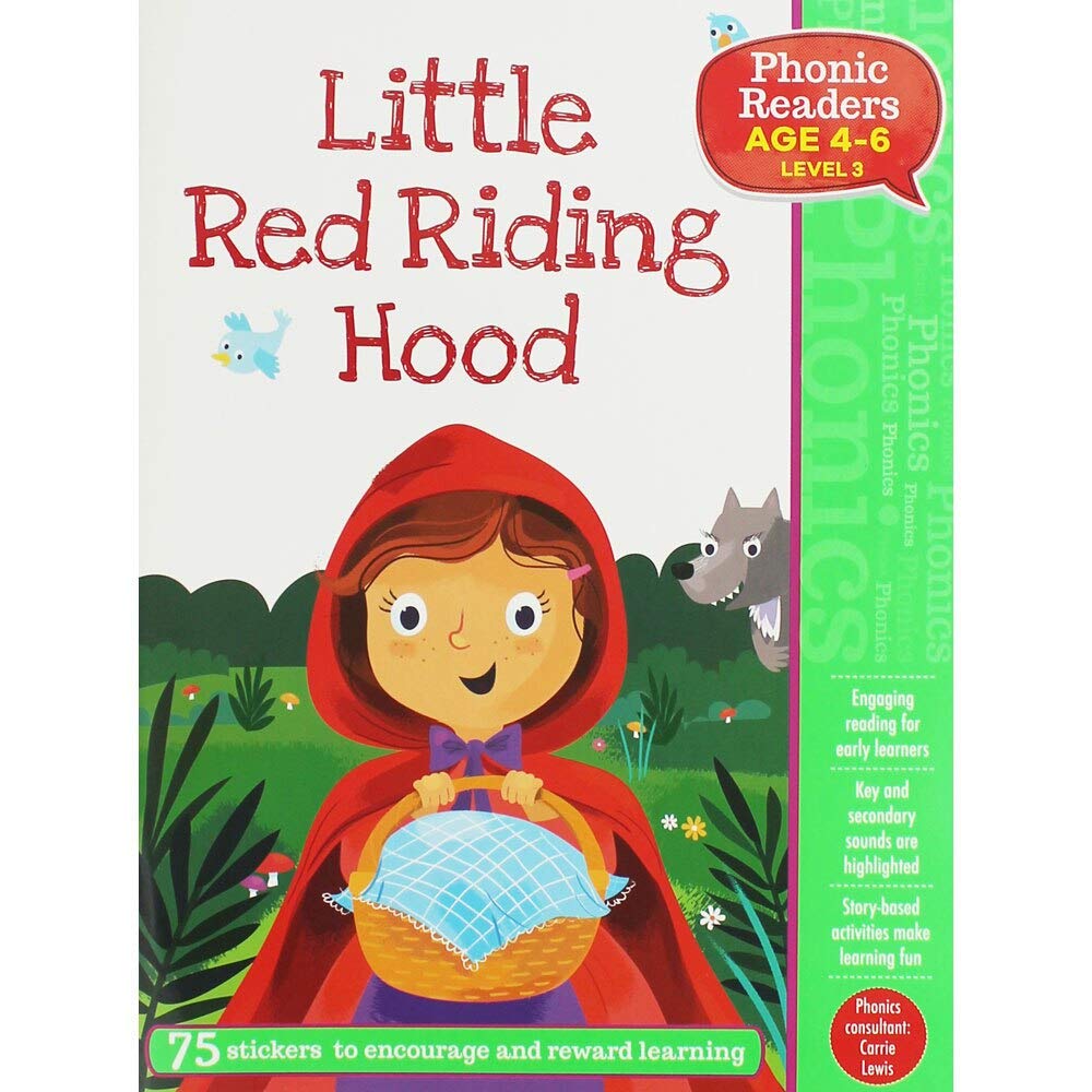 Little Red Riding Hood: Phonic Readers age 4-6 Level 3 by Carrie Lewis