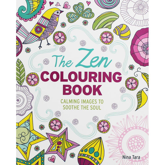 Zen-Malbuch: Beruhigende Bilder zur Beruhigung der Seele von -