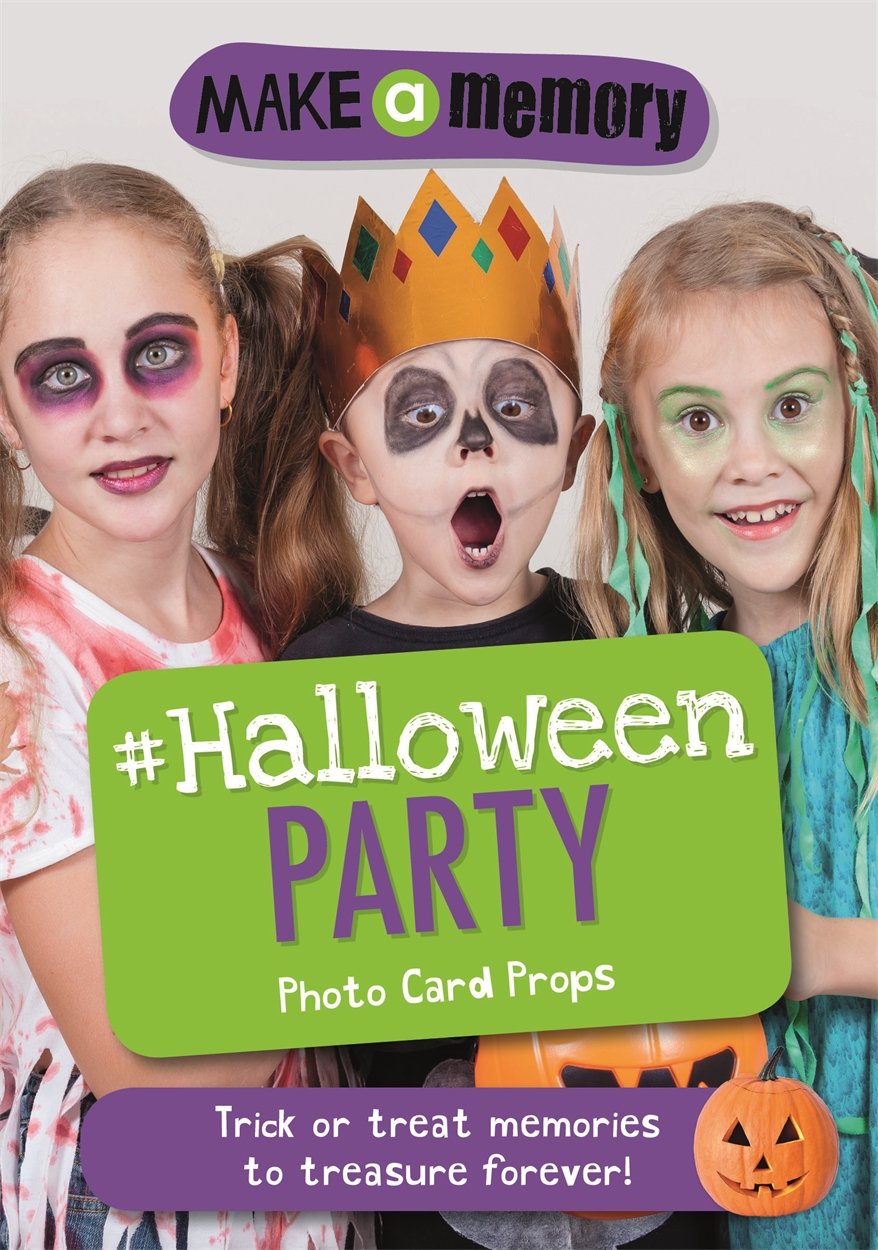 Make A Memory: Halloween Party - photo card props by -