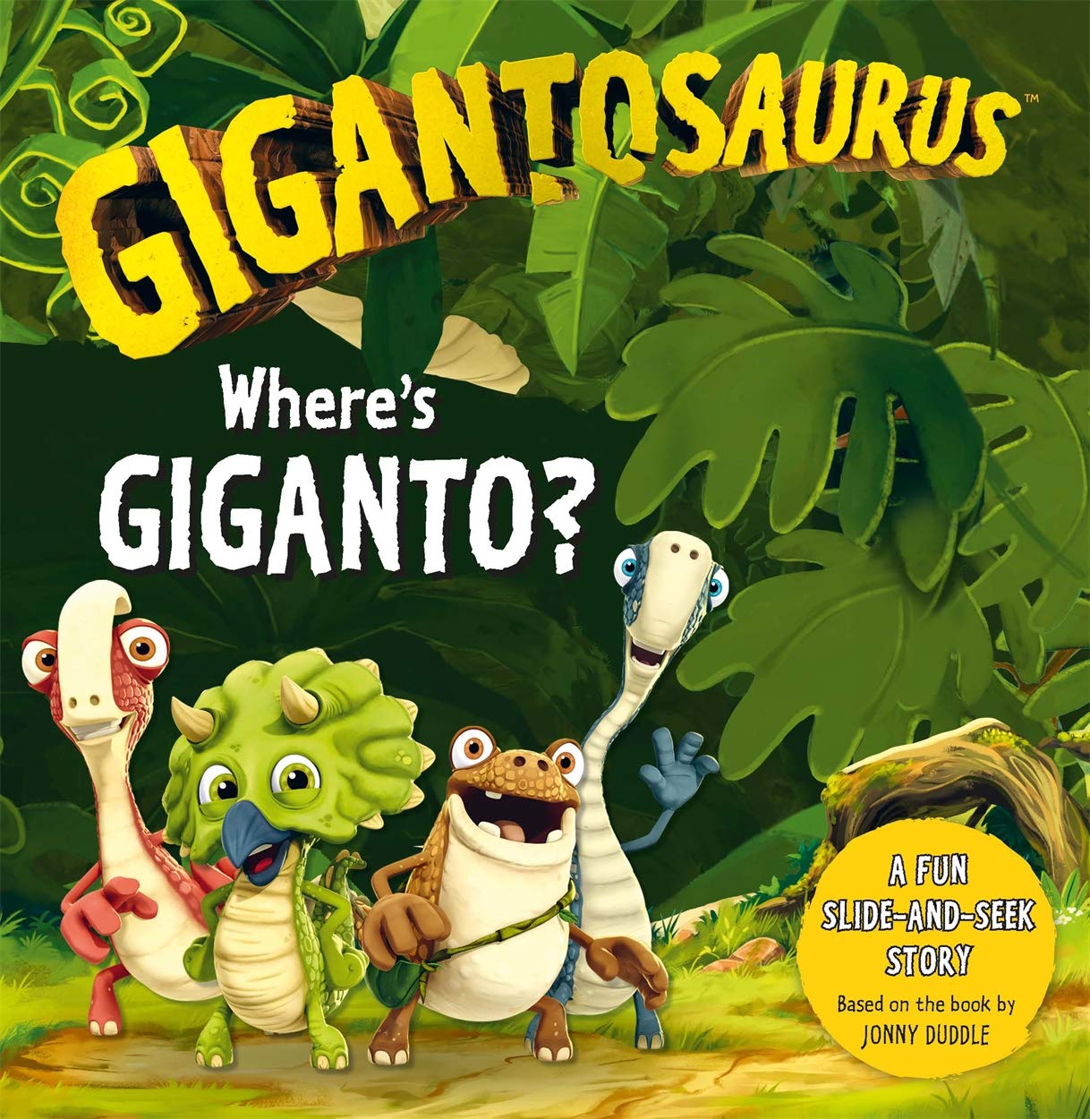 Gigantosaurus: Where's Giganto?: (slider board book) by Cyber Group Studios