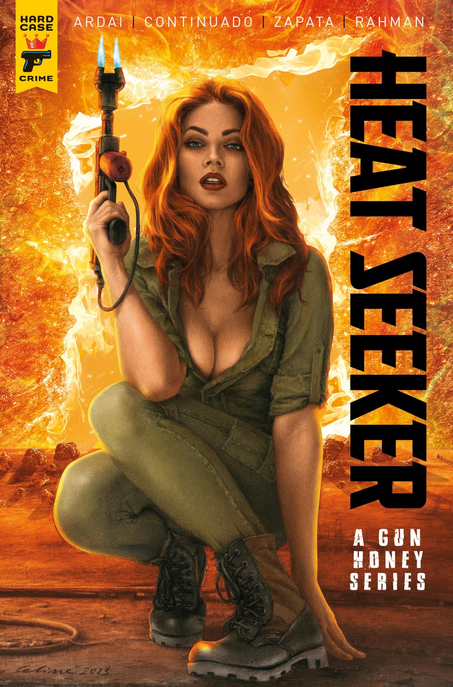 Heat Seeker: A Gun Honey Series by Charles Ardai