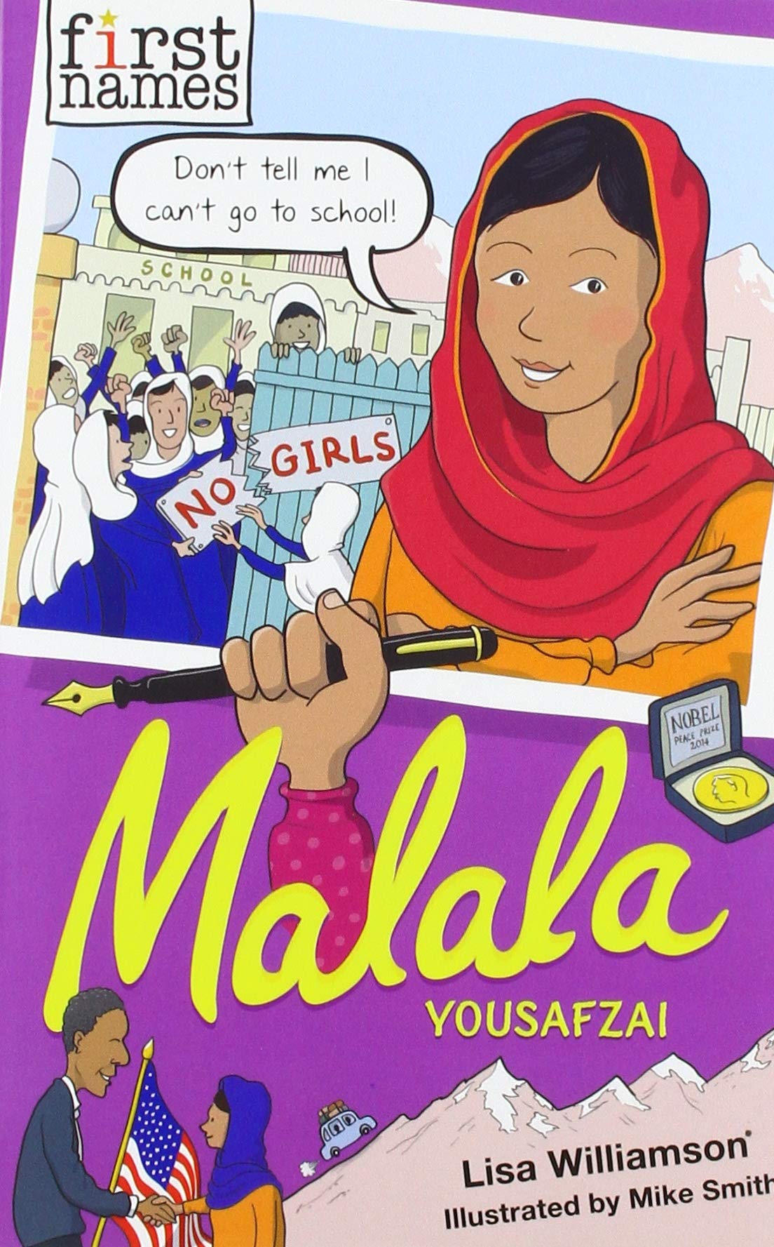 First Names: Malala (Yousafzai) by Lisa Williamson