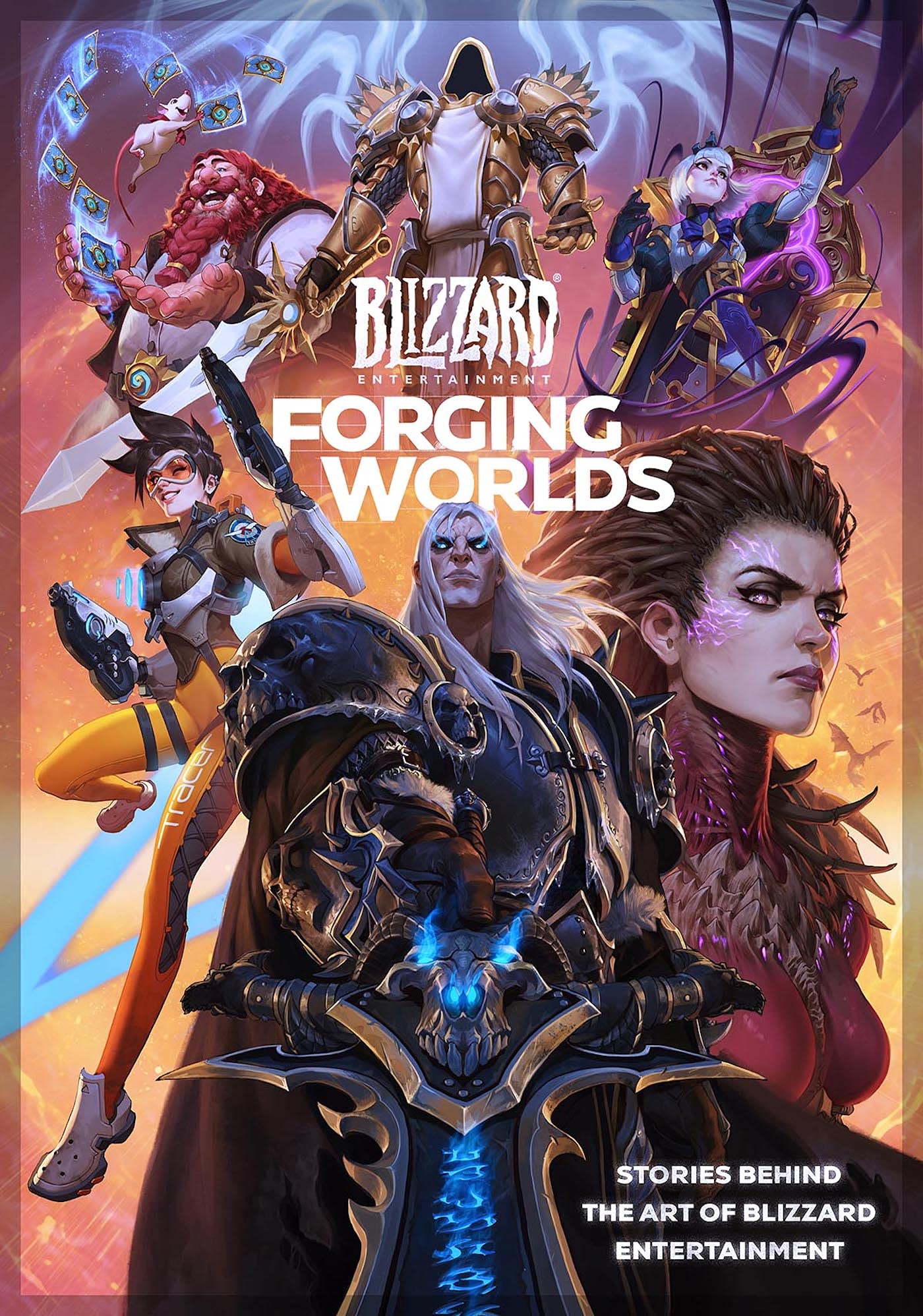 Forging Worlds: Stories Behind the Art of Blizzard Entertainment by Micky Neilson