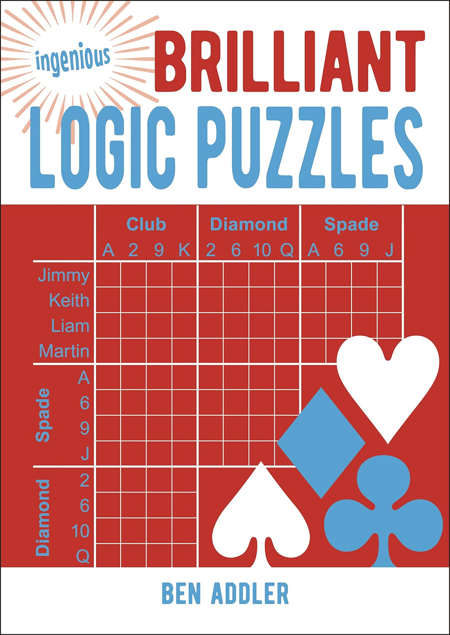 Ingenious Brilliant Logic Puzzles by Ben Addler