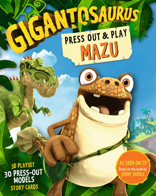 Gigantosaurus: Press Out and Play Mazu by Cyber Group Studios