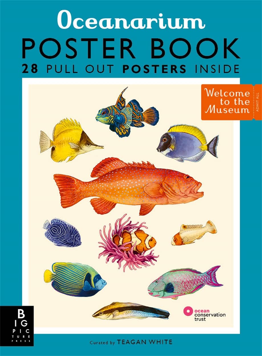 Oceanarium Poster Book by curated by Teagan White