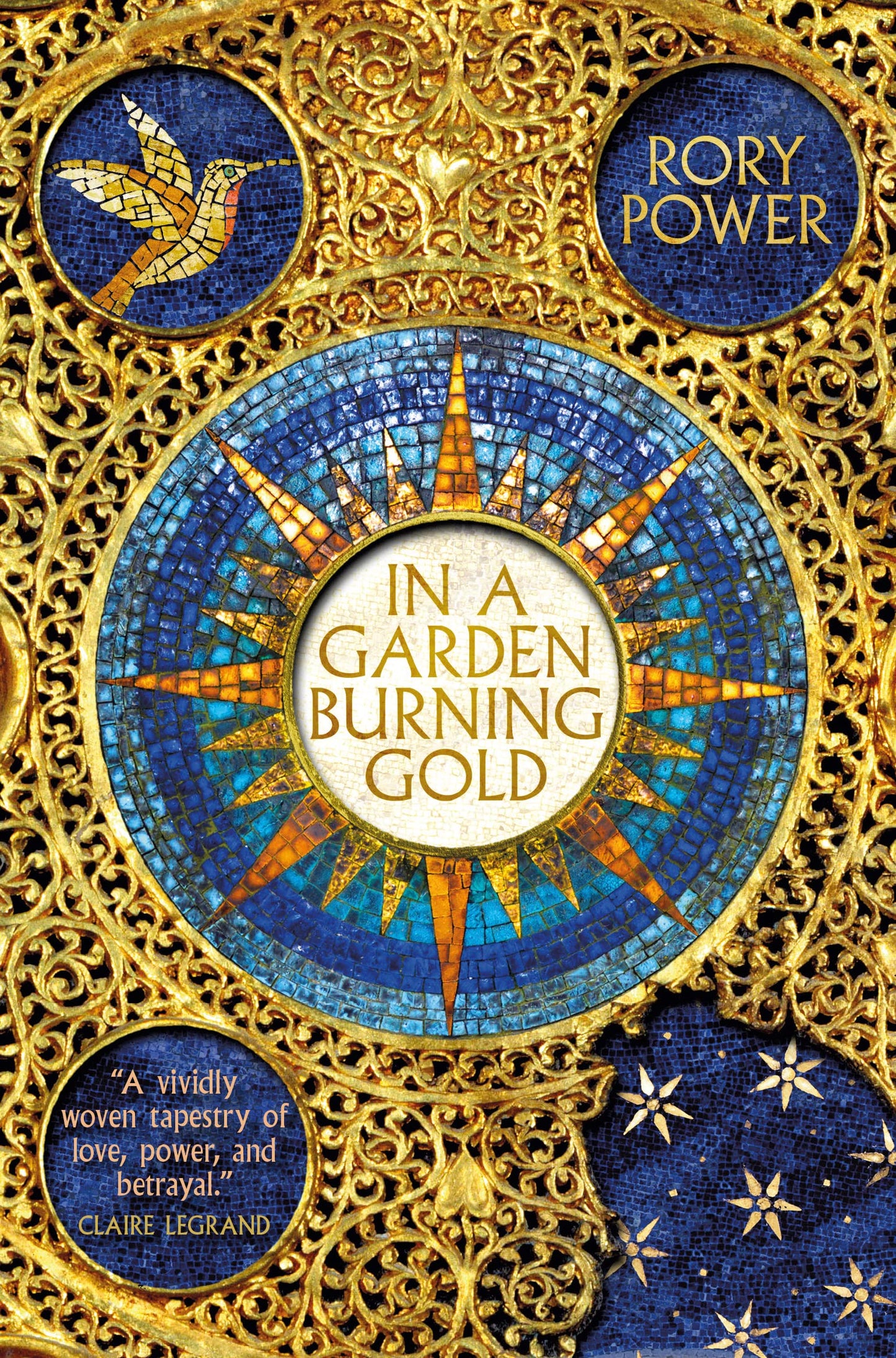 In A Garden Burning Gold by Rory Power