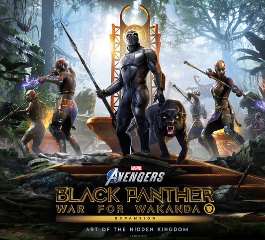 Marvel's Avengers: Black Panther: War for Wakanda Expansion: Art of the Hidden Kingdom (shelf worn) by Matthew Pellett