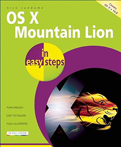 In Easy Steps: OS X Mountain Lion by Nick Vandome