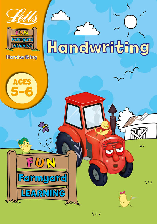 Handwriting Age 5-6 (Letts Fun Farmyard Learning) by -