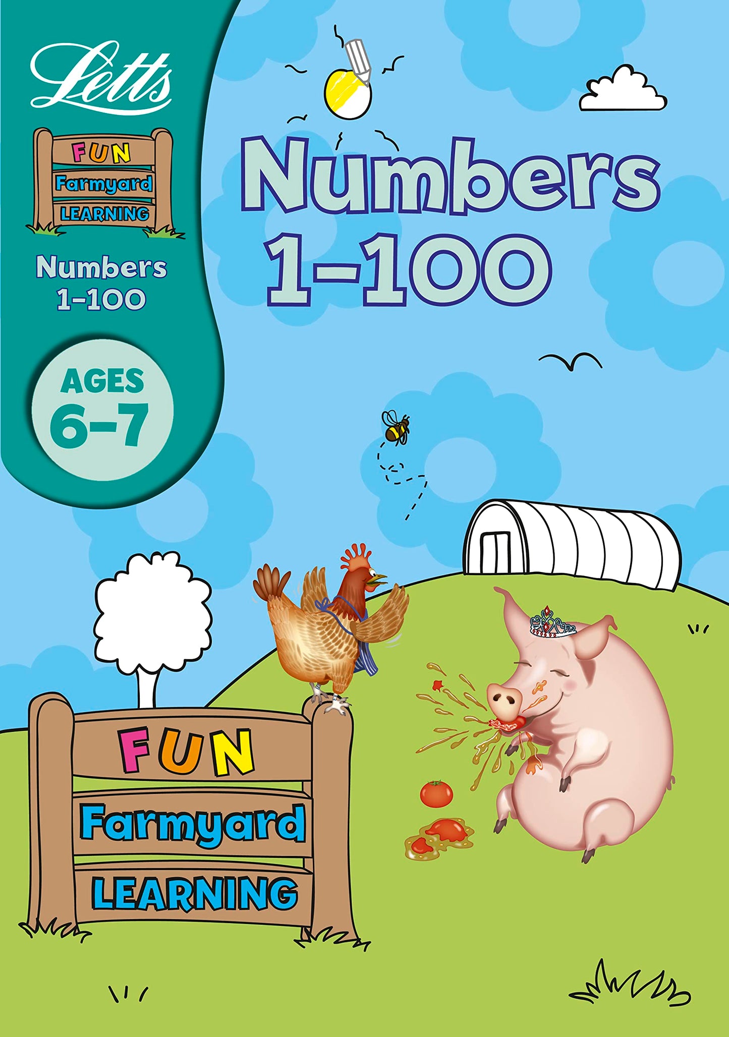 Fun Farmyard Learning: Numbers 1-100 by Huggins-Cooper, Lynn