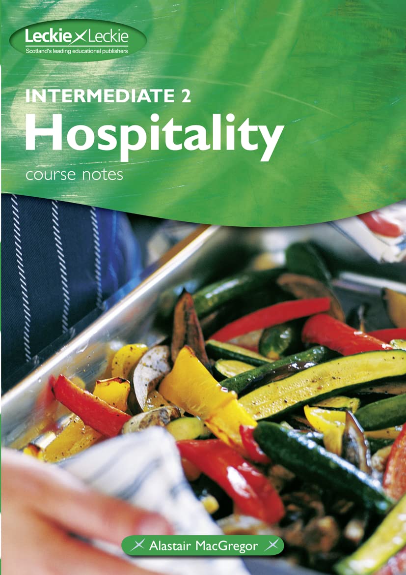 Intermediate 2 Hospitality Course Notes (shelf worn) by MacGregor, Alastair