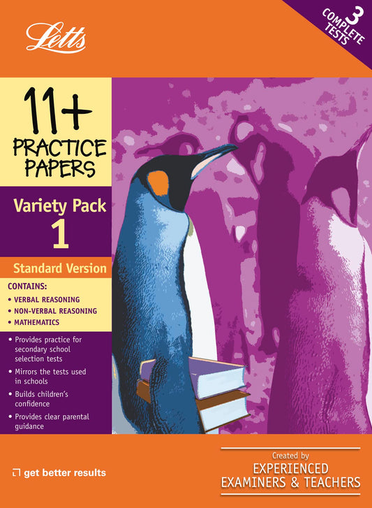 Standard Variety Pack 1: Practice Test Papers (Letts 11+ Success) (shelf worn) by -