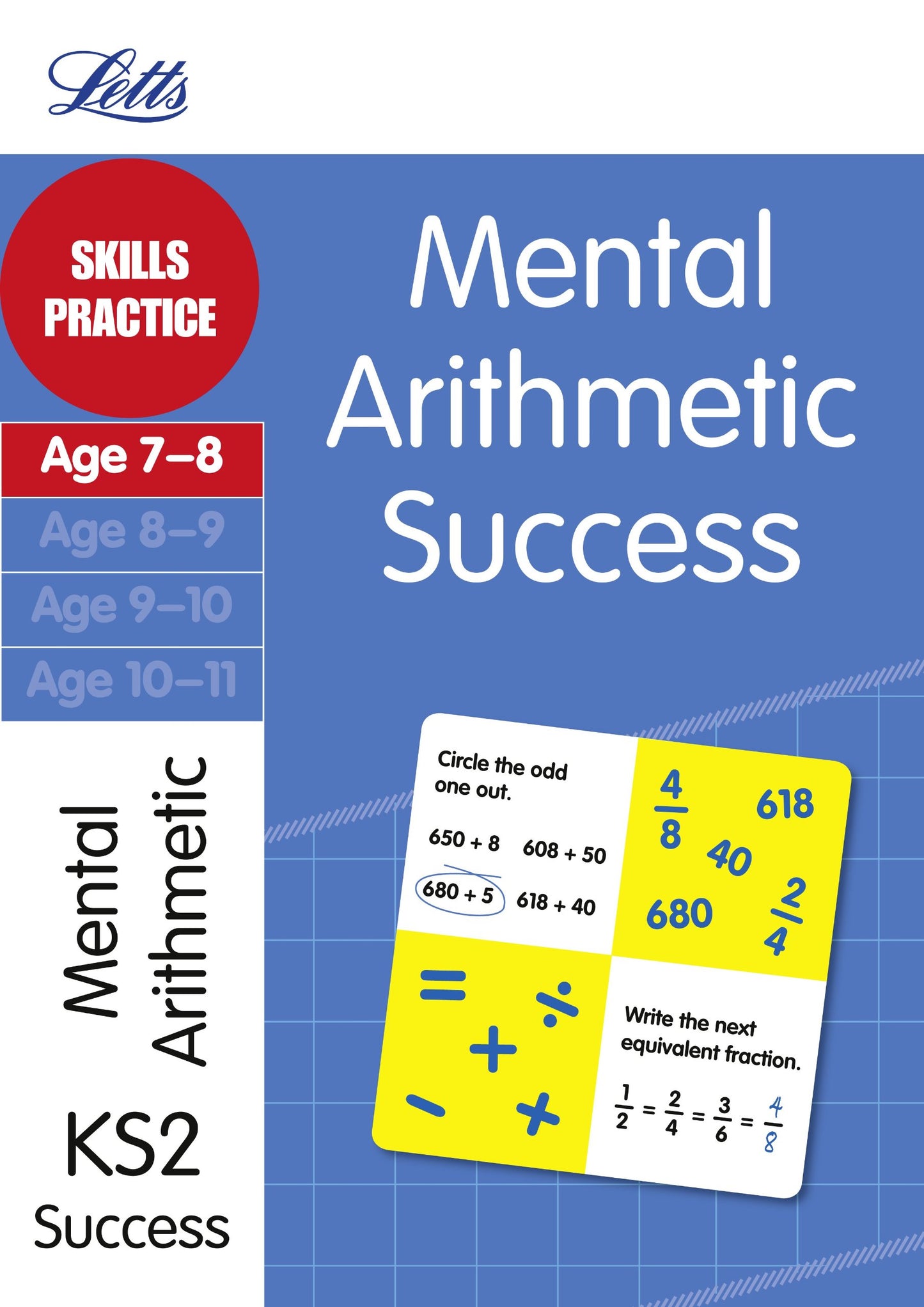 Mental Arithmetic Age 7-8: Skills Practice (Letts Key Stage 2 Success) by Broadbent, Paul