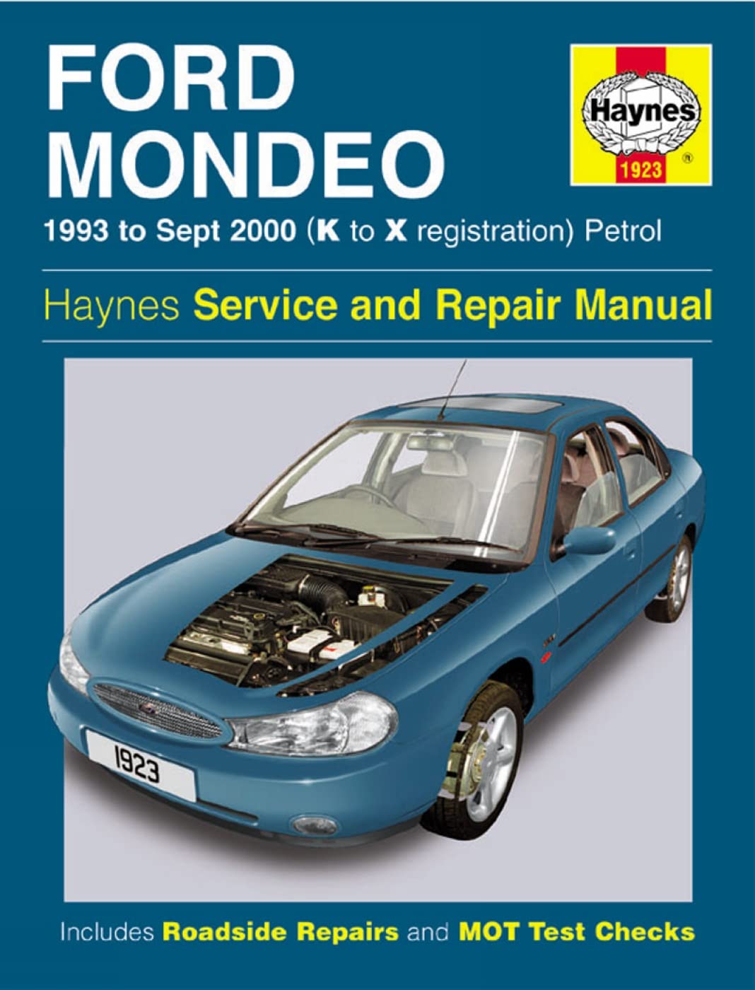 Ford Mondeo Service and Repair Manual : 1993 to Sept 2000 (K to X Reg) by Jeremy Churchill