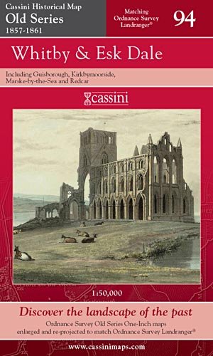 Old Series 1857-1861 - Whitby & Esk Dale (OS94) (Yorkshire/Cumbria) by Historical Map