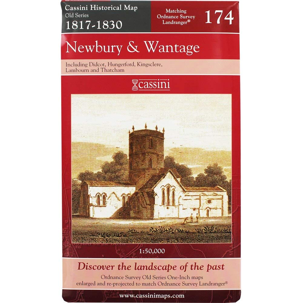 Old Series 1817-1830 - Newbury & Wantage (OS174) (Berkshire) by Historical Map