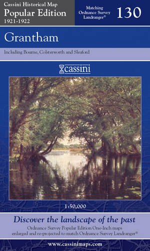 Popular Edition 1921-22: Grantham (OS130) (Lincolnshire) by Historical Map
