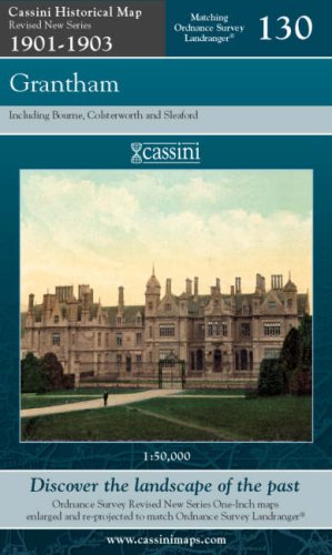 Revised Series 1901-3: Grantham (OS130) (Lincolnshire) by Historical Map