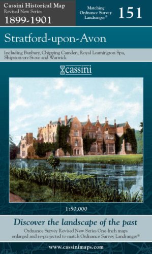 Revised Series 1899-1901 - Stratford-upon-Avon (OS151) (Warwickshire) by Historical Map