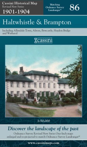 Revised Series 1901-1904 - Haltwhistle & Brampton (OS86) (Cumbria/Northamptonshire) by Historical Map