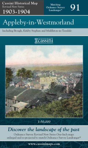 Revised Series 1903-1904 - Appleby-in-Westmorland (OS91) (Cumbria) by Historical Map