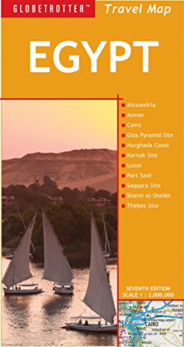 Egypt Travel Map (Globetrotter Travel Map) by New Holland Publishers (UK) Ltd.