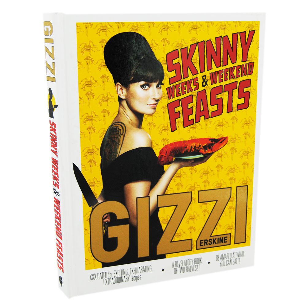 Skinny Weeks and Weekend Feasts (slight shelf wear) by Gizzi Erskine