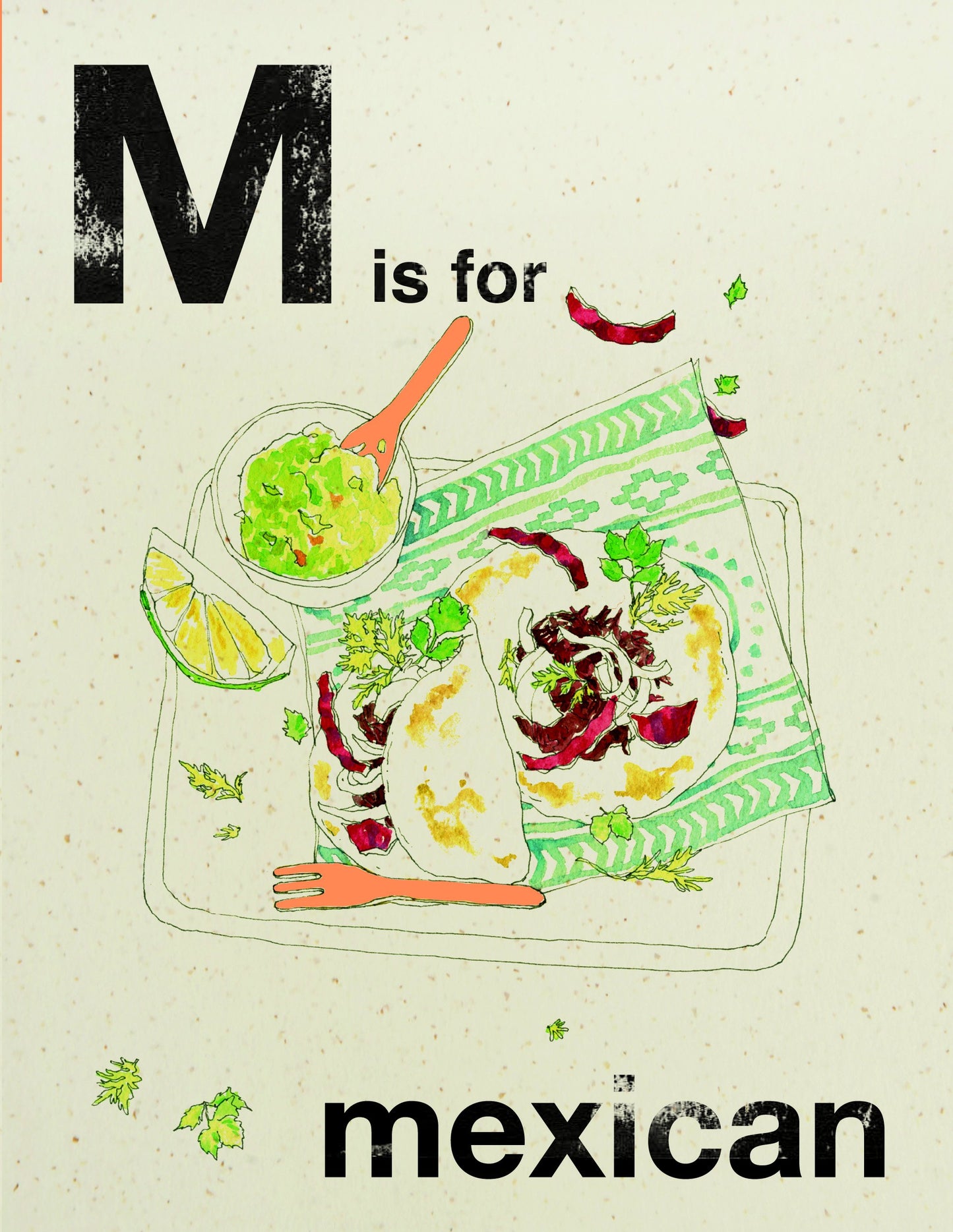 M Is For Mexican (shelf worn) by Rukmini Iyer