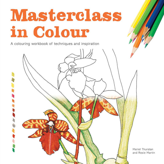 Masterclass In Colour: a colouring workbook of techniques & inspiration by Meriel Thurstan & Rosie Martin