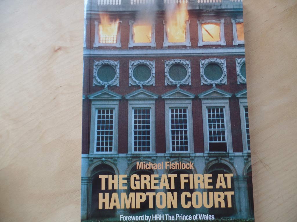 Great Fire at Hampton Court (Teddington) by Michael Fishlock