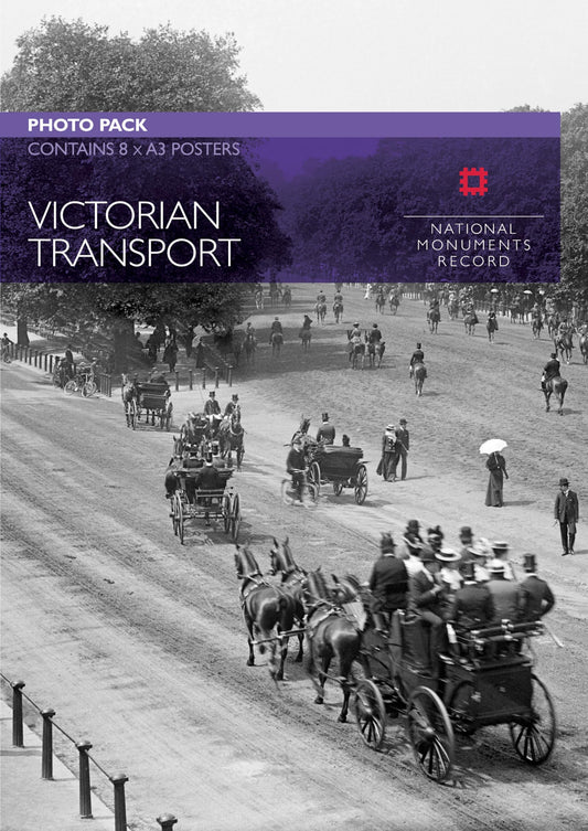 Victorian Transport Photo Pack (8 x A3 Posters) by National Monuments Record