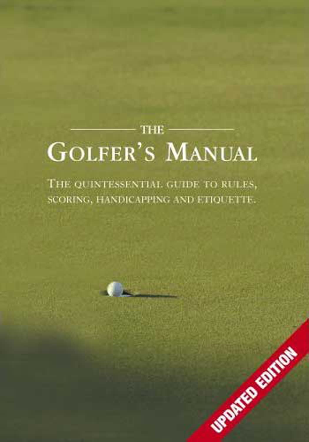 Golfer's Manual - 2012 edition by Paige Warr