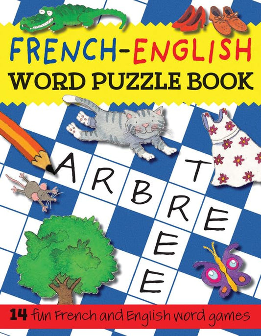 French-English Word Puzzle Book by Bruzzone, Croxon & Millar