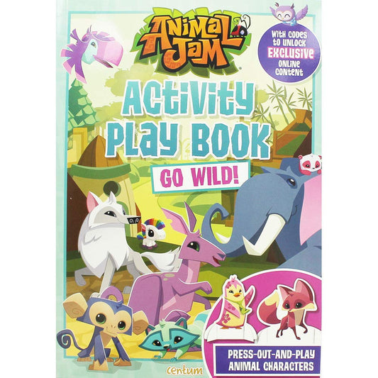 Animal Jam Activity Play Book Go Wild! by unknown author