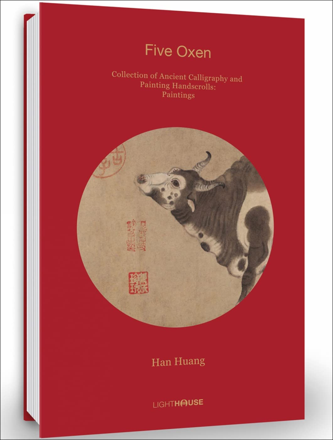 Han Huang: Five Oxen: Collection of Ancient Calligraphy and Painting Handscrolls: Painting by -