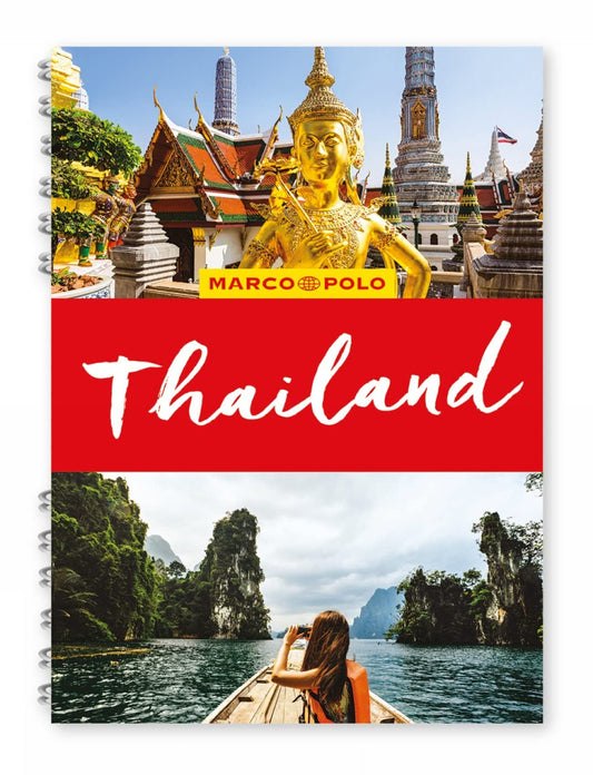 Thailand Marco Polo Travel Guide - with pull out map (Marco Polo Spiral Guides) by Polo, Marco