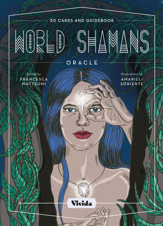 (TXS) World Shamans Oracle 50 Cards + Manual by  Francesca Matteoni (Author), Amarilli Soriente (Illustrator)