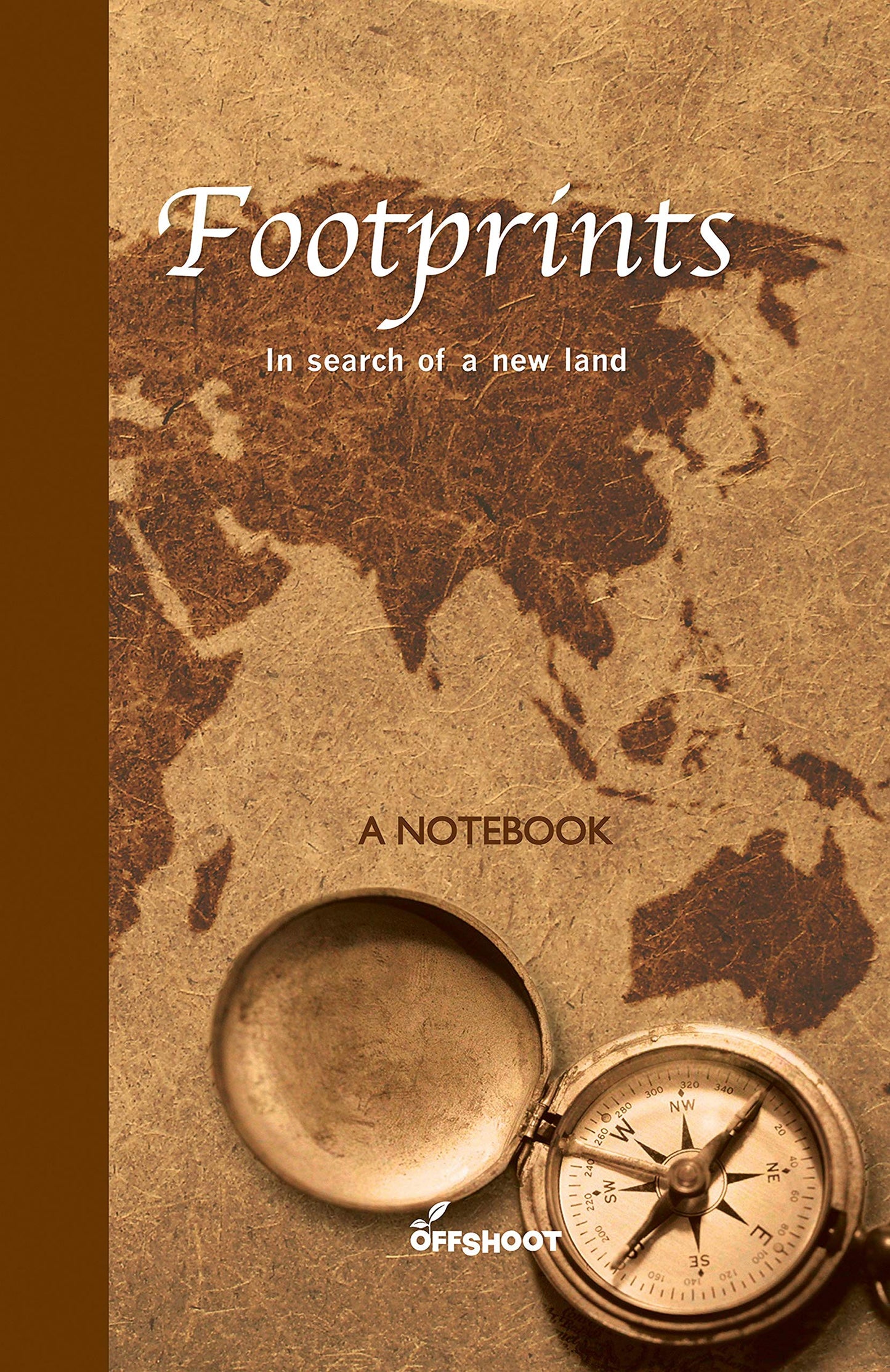 Footprints: In Seach Of A New Land - A Notebook by -