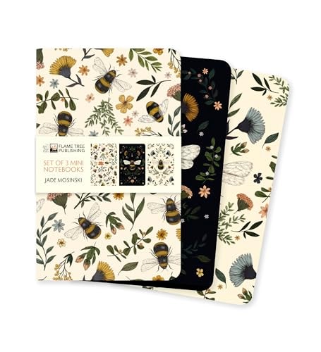 Jade Mosinski: Bee Mini Notebook Collection (FTNBP von Flame Tree Studio (TXS)