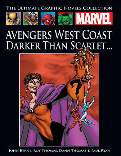 Marvel: Avengers West Coast Darker Than Scarlet.. by Byrne, Thomas, Thomas & Ryan