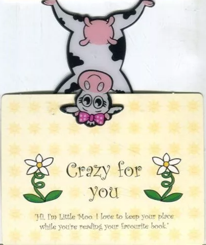 Bookmark - Little Moo Crazy For You by -