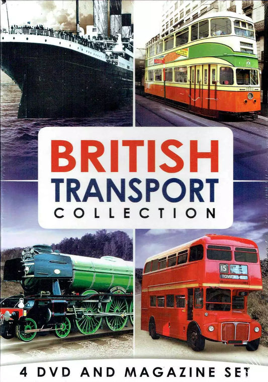 British Transport Collection (4 x DVD & magazine box set) by -