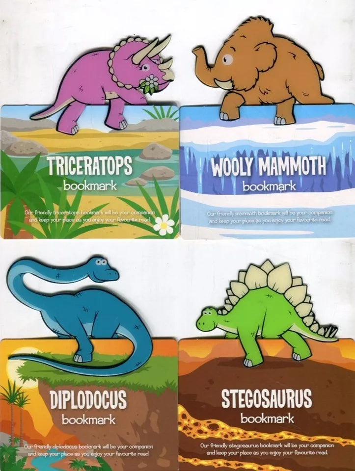 Bookmark Pack Dinosaurs Assorted x 120 by -