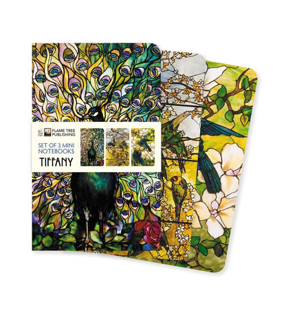 Tiffany: set of 3 Mini Notebooks by Flame Tree Studio