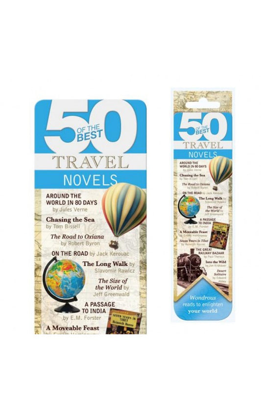 50 of the Best Bookmarks: Travel Novels by -